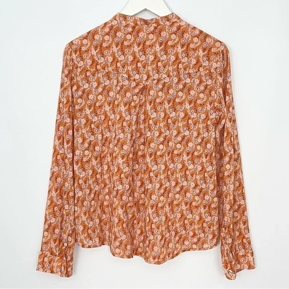 Xirena Jessie Cotton Button Down Shirt Small - Picture 9 of 11